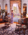 Victorian Lady III Reproduction d'art par John O'brien