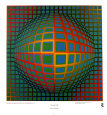 Vega-Nor Art Print by Victor Vasarely