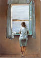 Figura na janela (Dali) Posters