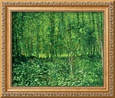 Trees and Undergrowth (van Gogh) Posters