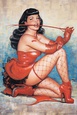 Imágenes antiguas de chicas de revista Posters