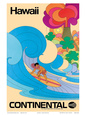 Surfing (Vintage Art) Posters