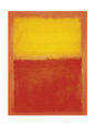 Orange Abstract (Fine Art) Posters