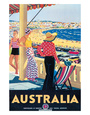 Beach Scenes (Vintage Art) Posters