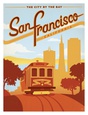 San Francisco's Cable Cars Posters