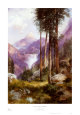 Yosemite Valley Vernal Falls Art Print by Thomas Moran