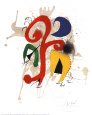 Art Abstrait Reproduction d'art par Joan Miró