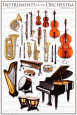 Instruments Symphony Orchestra Póster