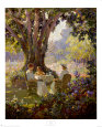 Thé des hauteurs Reproduction d'art par Abbott Fuller Graves