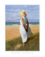 Mirando al mar Lámina por David Schock