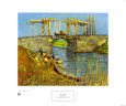 The Langlois Bridge at Arles (van Gogh) Posters