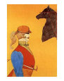 Girl in Riding Habit Art Print by Richard Lindner