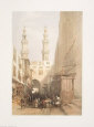 Minarets and Grand Entrance of Cairo Art Print by David Roberts