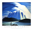 Lake and Mountains Art Print by Lawren S. Harris