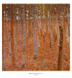 Bois de hêtres, 1903 Reproduction d'art par Gustav Klimt