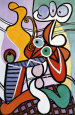 Stilleben mit Birnen und Trauben Kunstdruck von Pablo Picasso