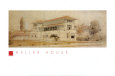 Isidore Heller House Art Print by Frank Lloyd Wright