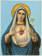 Sacred Heart of Mary Reproduction d'art