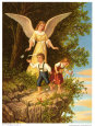 Heilige Schutzengel Konsttryck