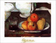 Pommes et poires Reproduction d'art par Paul Cézanne
