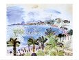 La Promenade des Anglais, c.1928 Art Print by Raoul Dufy