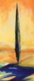 Tuscan Landscape, Left Panel Lámina por Alfred Gockel