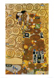 El abrazo Lámina por Gustav Klimt