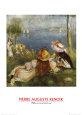 Ragazze in Riva al Mare, c.1894 Art Print by Pierre-Auguste Renoir