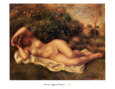 Rose pastel Reproduction d'art par Pierre-Auguste Renoir
