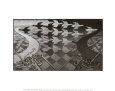 Tag und Nacht Kunstdruck von M. C. Escher