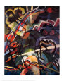 Composition de tempête Reproduction d'art par Wassily Kandinsky