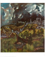 Ansicht von Toledo, 1597 Kunstdruck von El Greco