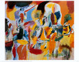 L'eau du moulin fleuri Reproduction d'art par Arshile Gorky