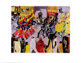 Parade Reproduction d'art par Jacob Lawrence
