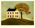 Folk Houses (Decorative Art) Posters