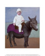 Paulo on a Donkey Konsttryck av Pablo Picasso