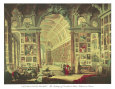 Gallery of Cardinal Valenti Art Print by Giovanni Paolo Pannini