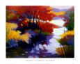 Indian Summer Lámina por Tadashi Asoma