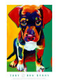 Toby Art Print by Ron Burns