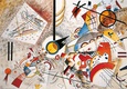 Acuarela animada (Bustling Aquarelle, ca.1923) Lámina por Wassily Kandinsky