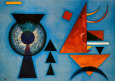 Molle rudesse Reproduction d'art par Wassily Kandinsky