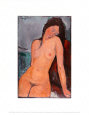 Seated Nude, c.1917 Lámina por Amedeo Modigliani
