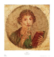 Poétesse Reproduction d'art