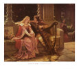 Tristan and Isolde Art Print by Edmund Blair Leighton