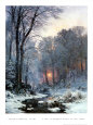 Paysages traditionnels (Beaux-arts) Affiches