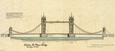Tower Bridge Kunstdruk van Yves Poinsot