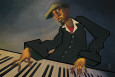 Pianista II Lámina por Justin Bua