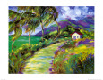 Paisaje caribeño II Lámina por Joyce Shelton