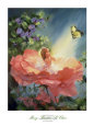 Le papillon doré Reproduction d'art par Mary Baxter St. Clair