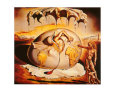 Enfant géopolitique observant la naissance de l'homme nouveau (Dali) Affiches